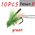 10PCS B Green