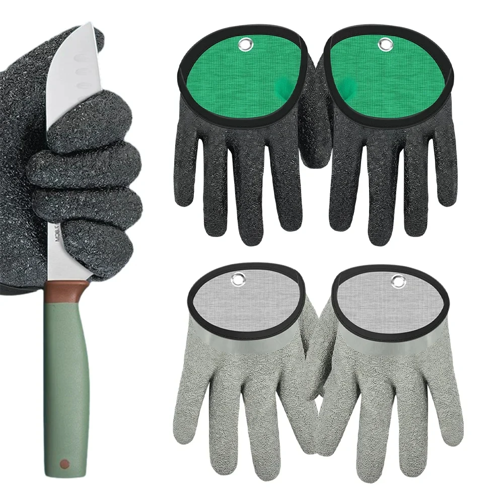 Guantes de pesca impermeables y antideslizantes – Resistentes a cortes - imagen 5