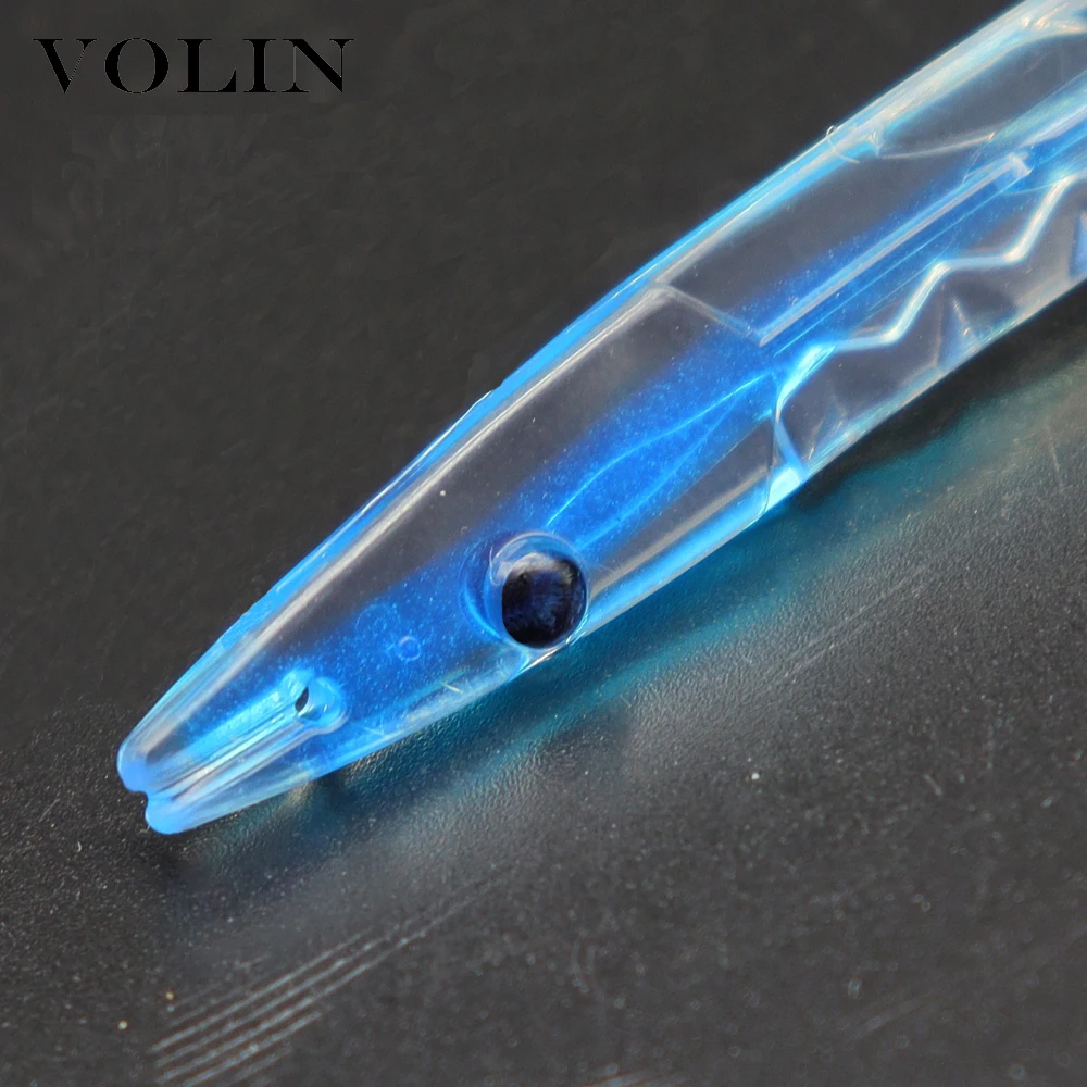 VOLIN-señuelo de pesca de sepia, anzuelo de calamar Artificial para barco de mar, 2 piezas, 143mm, 3,5g - imagen 3