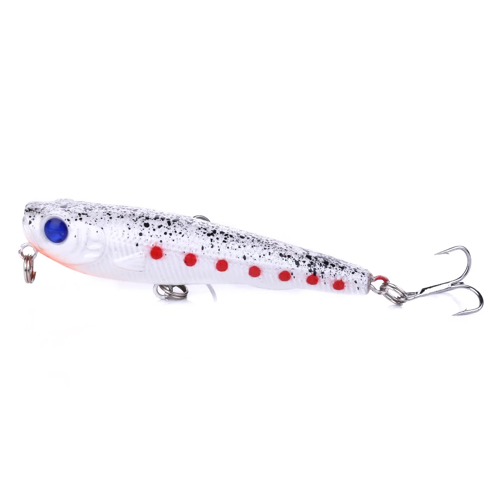 Señuelo lápiz topwater flotante con acción zigzag para lubina - imagen 4