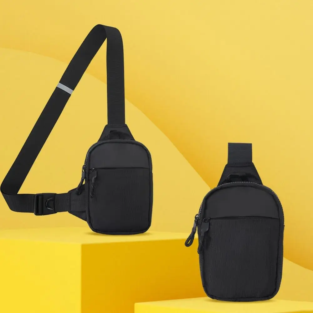 Bolso cruzado informal impermeable Oxford, bolso para teléfono móvil Unisex, bolso de hombro portátil para hombre para correr - imagen 5