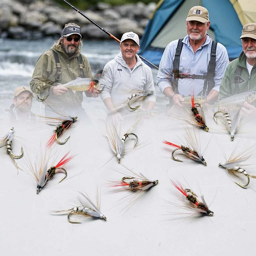 Royal WulffFly señuelo de pesca con mosca Flie salmón trucha - imagen 5