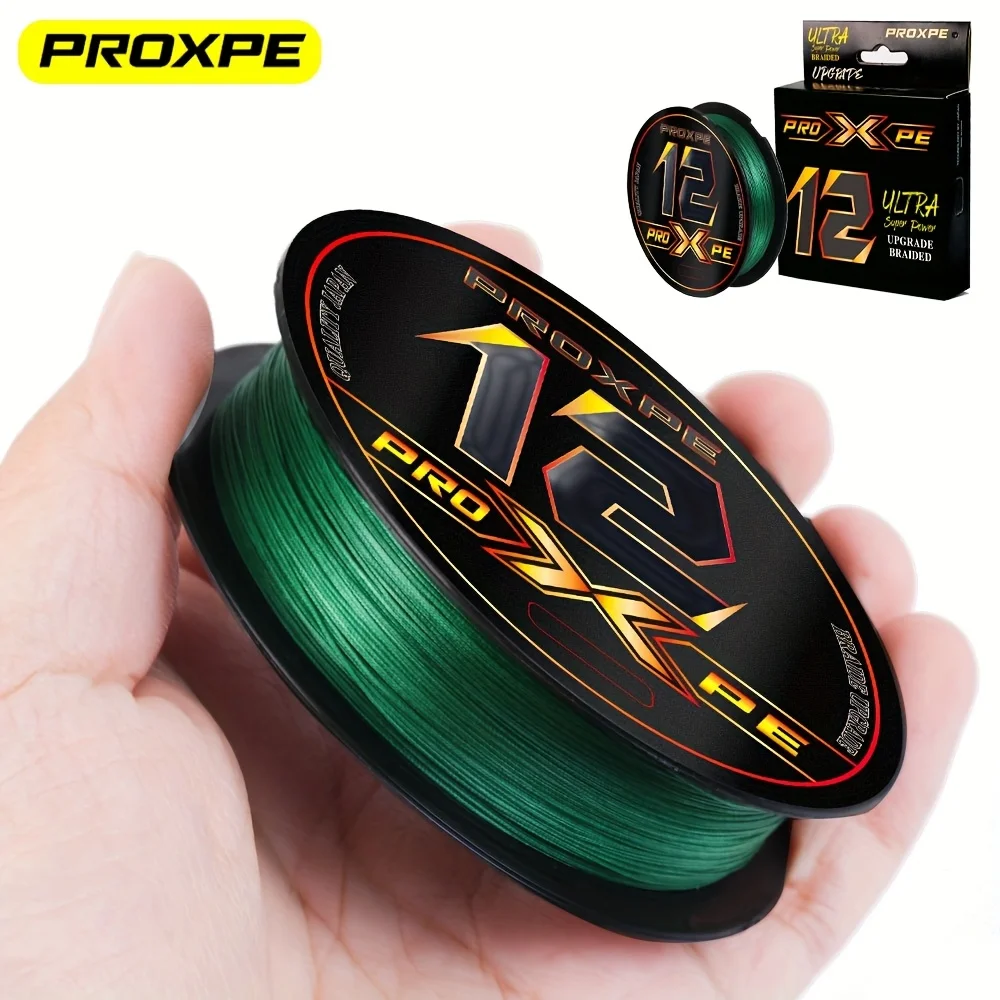 PROXPE 100M multifilamento japonés 12 hebras hilo de pescar trenzado PE productos de pesca pesca de carpa nueva venta 25-65lb mar de agua dulce - imagen 4
