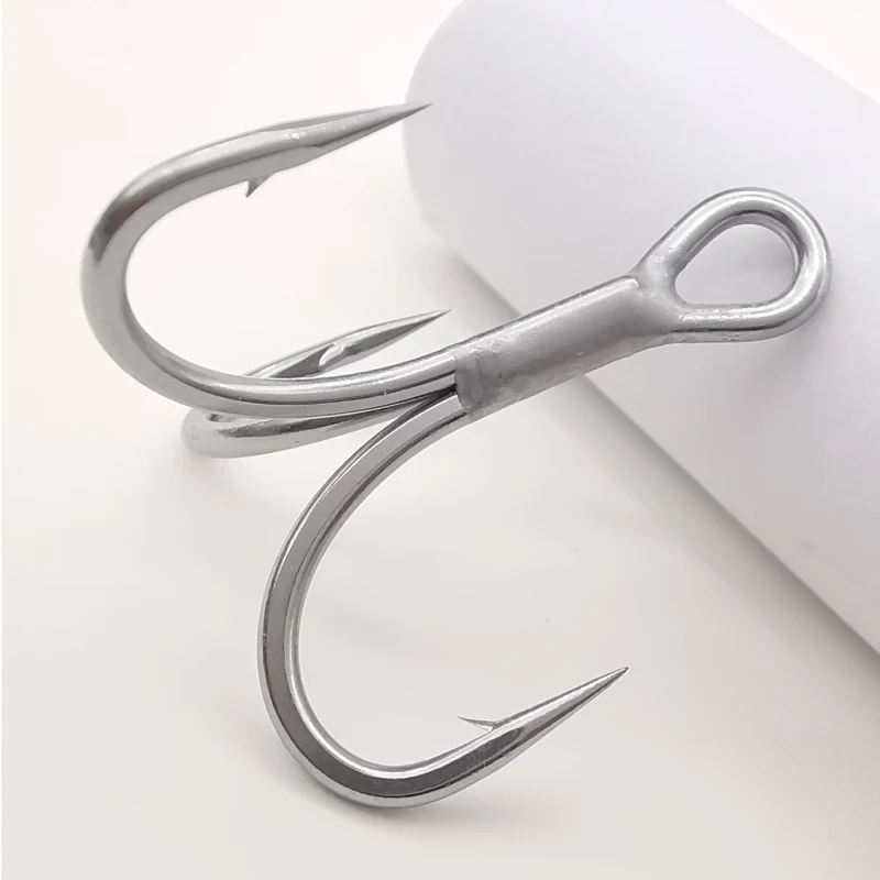 LUREHOLIC 3X 4X anzuelos triples súper fuertes recubiertos súper deslizantes y recubiertos ultraoxidantes para pesca con señuelo pesca en agua dulce pesca en el mar - imagen 3