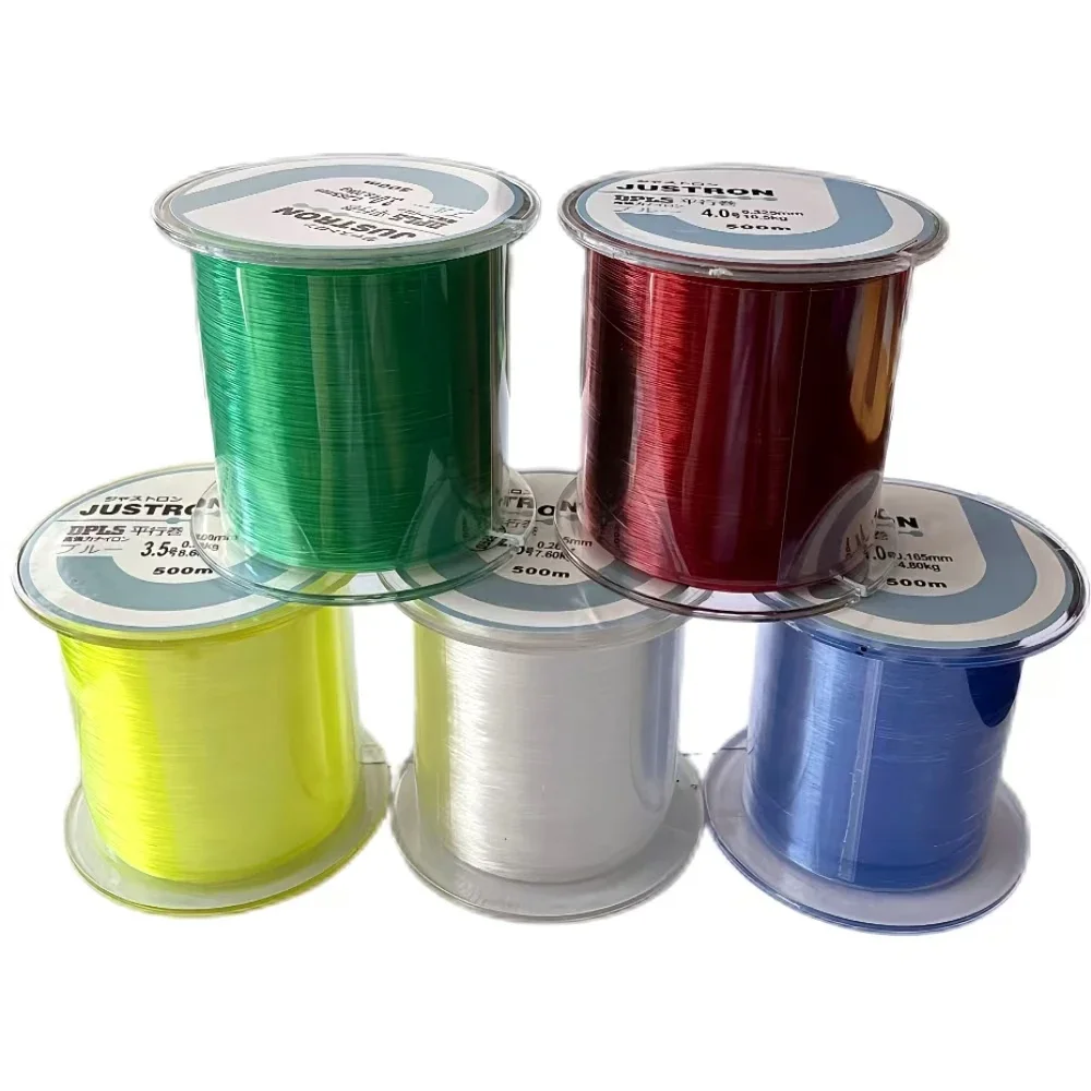 XIAOSHU línea de pesca de nailon, Material de monofilamento súper fuerte de Japón, línea de pesca de múltiples colores para pesca de carpa - imagen 2