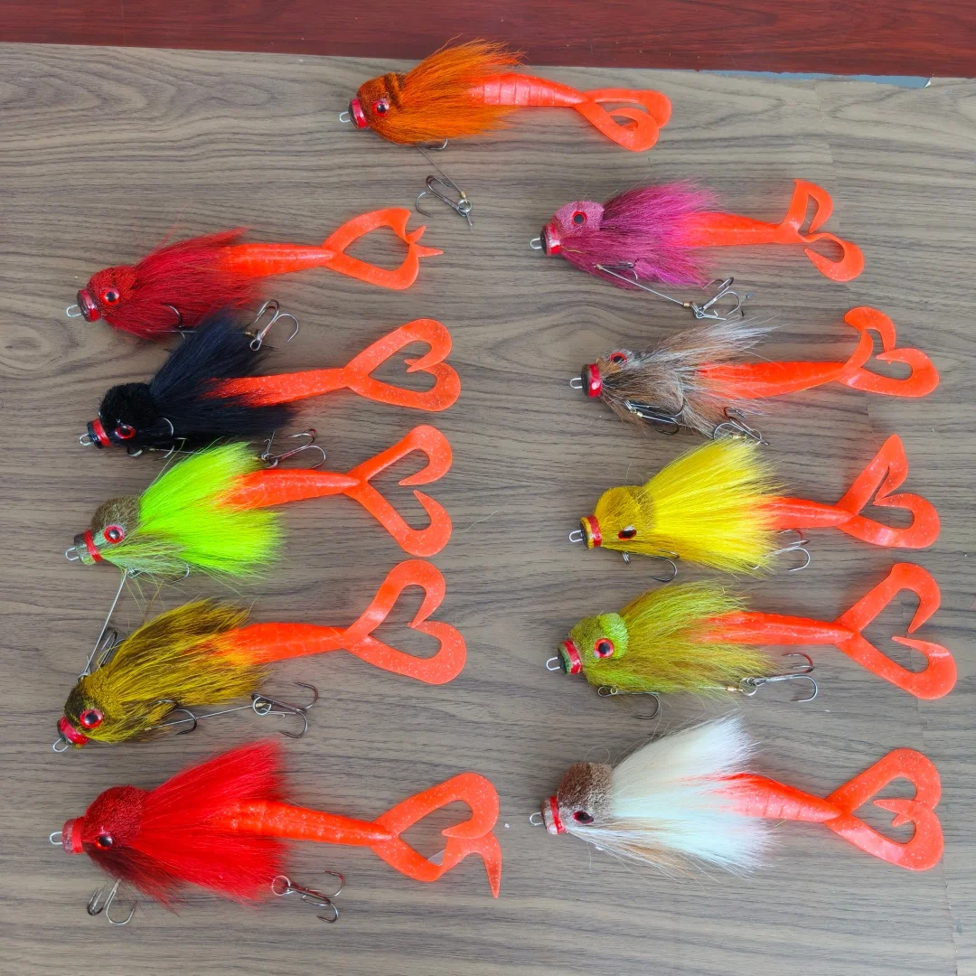 21cm 37g Swimbait multiarticulado cebo Artificial duro señuelo de pesca de ratón cebo de pesca Artificial suave para pesca de lubina y Lucio - imagen 3