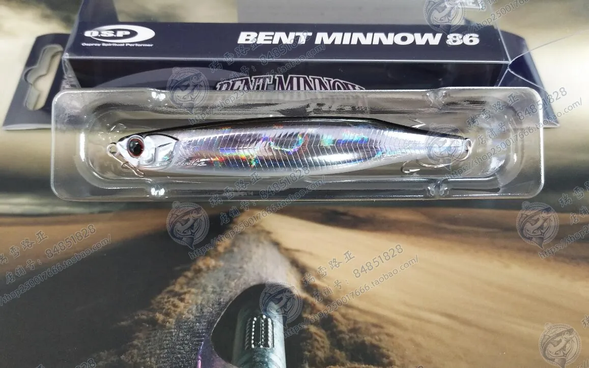 O.S.P OSP pez muerto BentMinnow 86F, sistema de superficie de agua Minoan, Micro pico de cebo, 5,9g - imagen 4