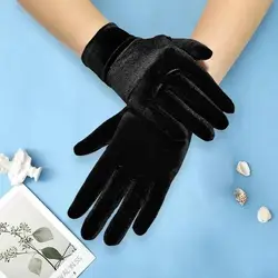 Guantes de pesca de terciopelo Flapper – Elásticos con muñequera