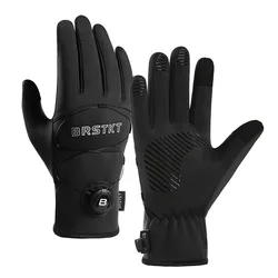 Nuevos guantes cálidos de invierno unisex, guantes resistentes al viento con pantalla táctil para deportes al aire libre, correr, ciclismo, esquí, guantes para hombres y mujeres