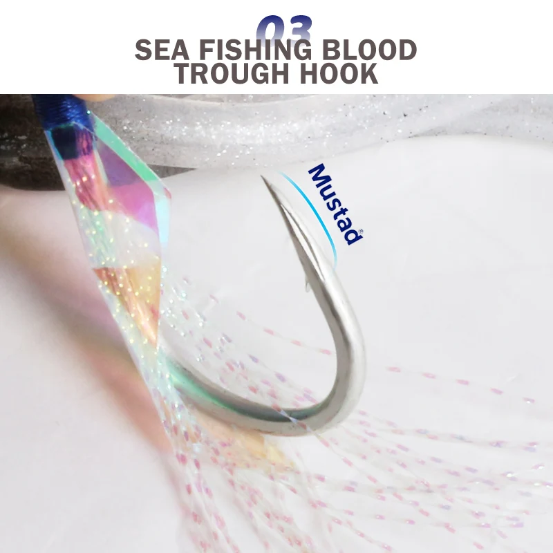 TEASER J80-señuelo de pesca Artificial, cebo de pulpo 3D de 60g, 110g, 150g, 200g, falda de calamar de cola larga de agua salada, TPE, suave, UV brillante - imagen 4