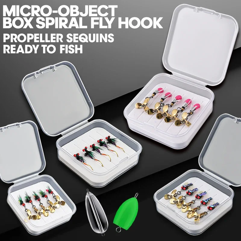 Señuelo Vib Jig insecto artificial con cuchilla giratoria