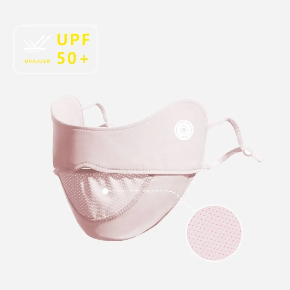 Nueva máscara de seda de hielo transpirable, lavable, a prueba de polvo, máscara facial Anti-UV, bufanda, regalo - imagen 3