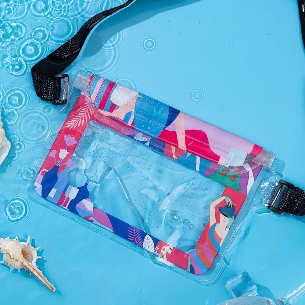 Riñonera estanca con pantalla táctil – PVC transparente gran capacidad - imagen 3