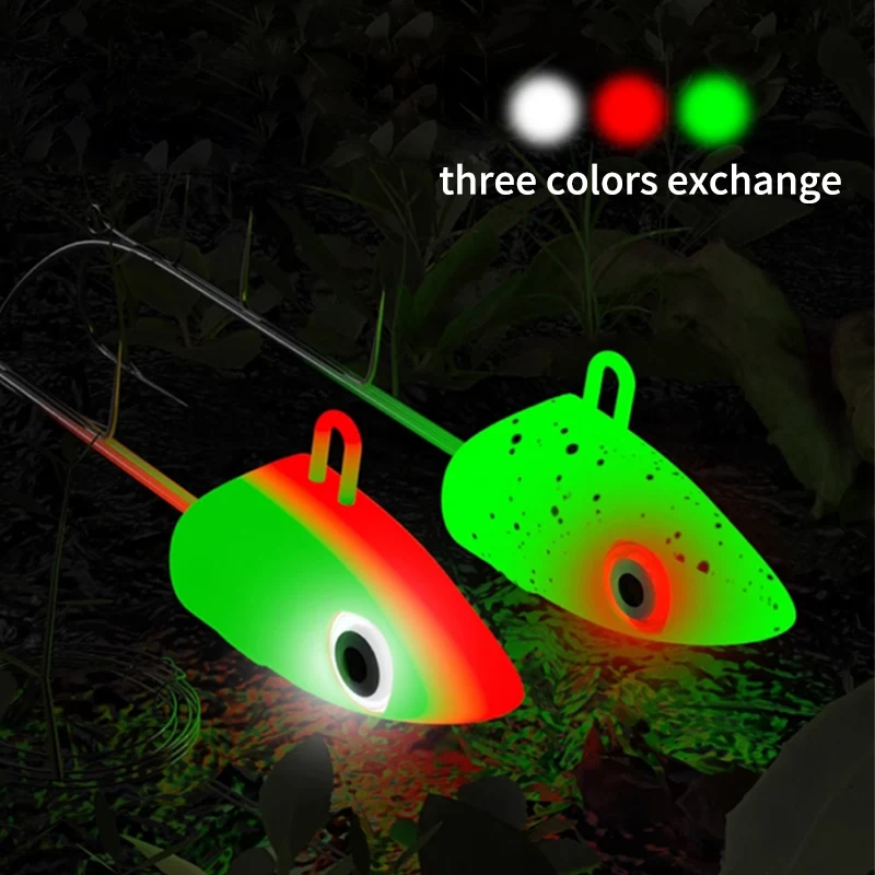 Kawa 1 st Vissen Tianya Haak Jig 100g/160g/200g/250g/300g Crank Haak Met Grote Vis Ogen Zoutwater Haken Voor Hairtail Cutlassfish - imagen 3