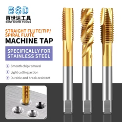 Machos de Roscar HSS M35 Cobalto 5% – Recubiertos TiN