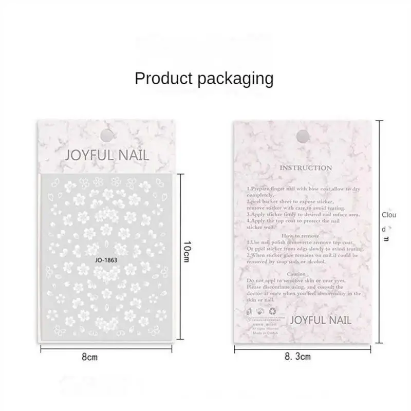 Pegatinas 3D de corazón rojo para uñas, 1/3/5 piezas, purpurina láser, estrella plateada, flor, mariposa, suministros para uñas - imagen 4