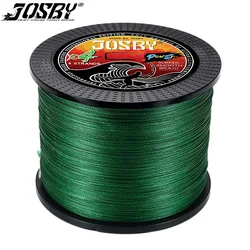 JOSBY Sedal trenzado 4 hebras japonés suave para aparejos pesca carpa