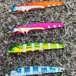 Señuelo de Pesca Vibrante de Metal, 15g/25g/35g, Señuelo Duro para Lubina, Pesca en Agua Salada, Pesca en Hielo, Jigging, Crankbait, Wobblers, Big Backer
