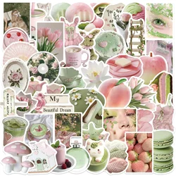 Pegatinas pastel aesthetic impermeables – Móvil, guitarra y portátil