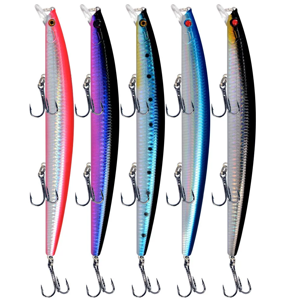 Crankbait Minnow Luminoso 18cm – Señuelo Artificial de Pesca
