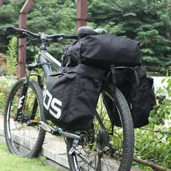 Alforja impermeable para asiento trasero – Bolsa MTB 3 en 1