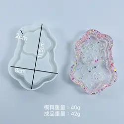 Moldes de silicona para resina epoxi – Corazones, estrellas y nubes