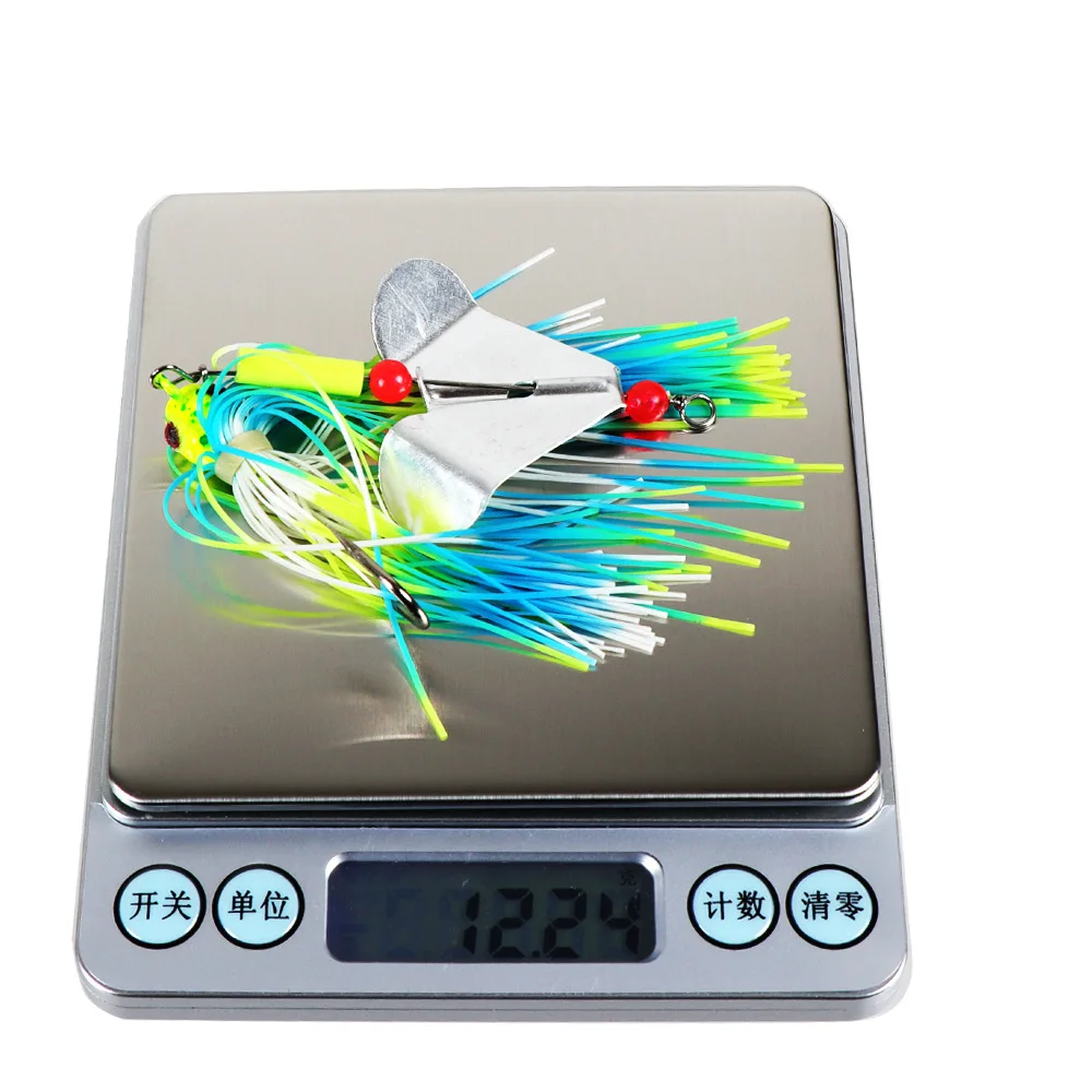 Señuelo de pesca Multicolor, cebo giratorio de Metal para lubina, trucha, salmón, Jigs de natación - imagen 2