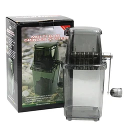 Trituradora de boilies manual multifunción - Molino y agitador pesca