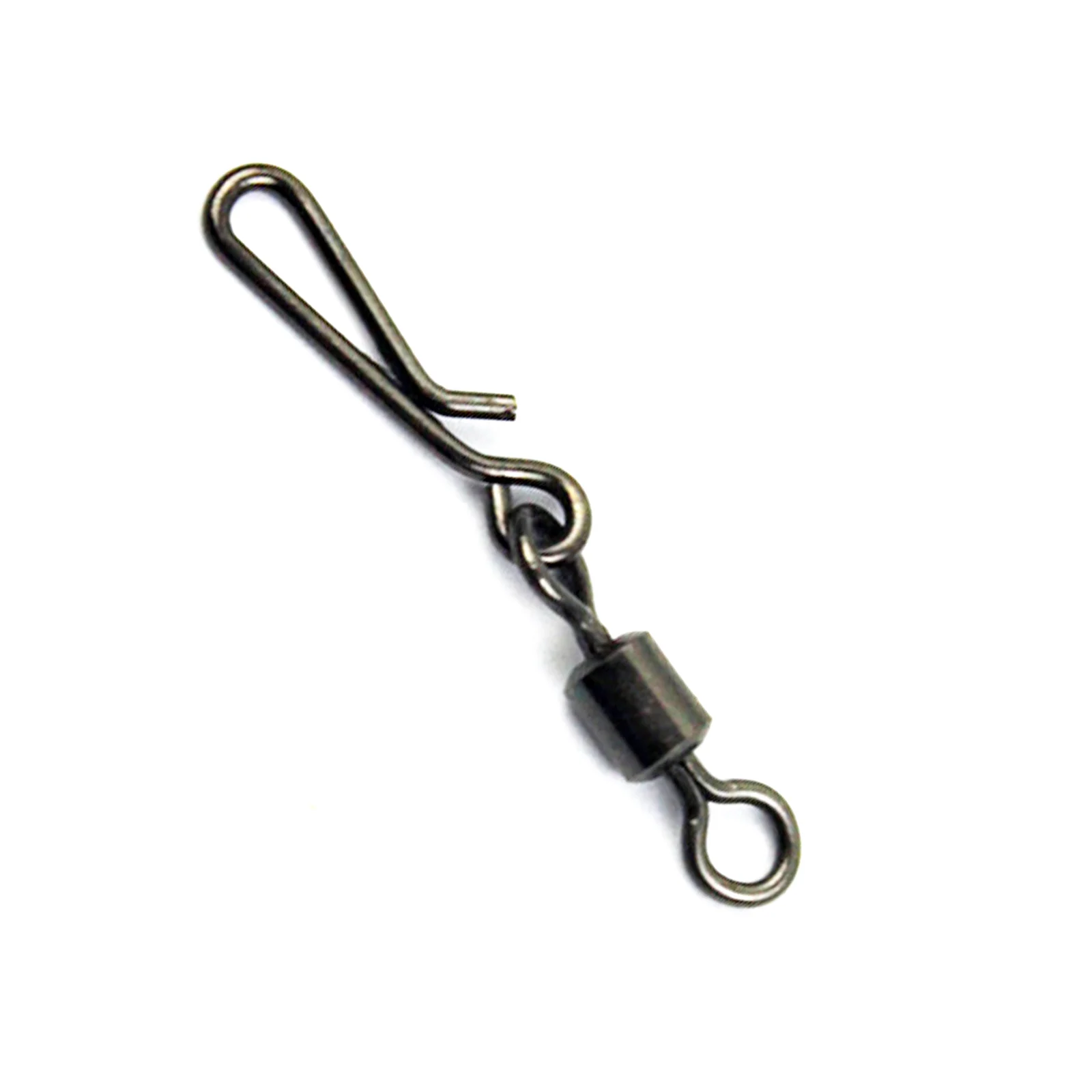 Pin conector de pesca giratorio de acero inoxidable con enclavamiento, anzuelo, señuelo, accesorios de pesca, 50 piezas - imagen 4