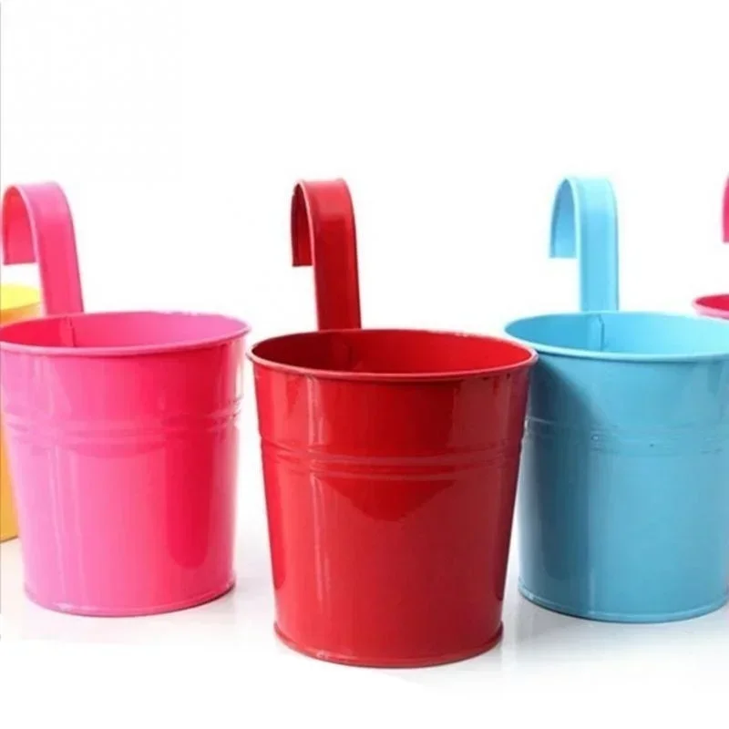 Soporte hierro macetas pared con gancho y colgante uñas - imagen 2