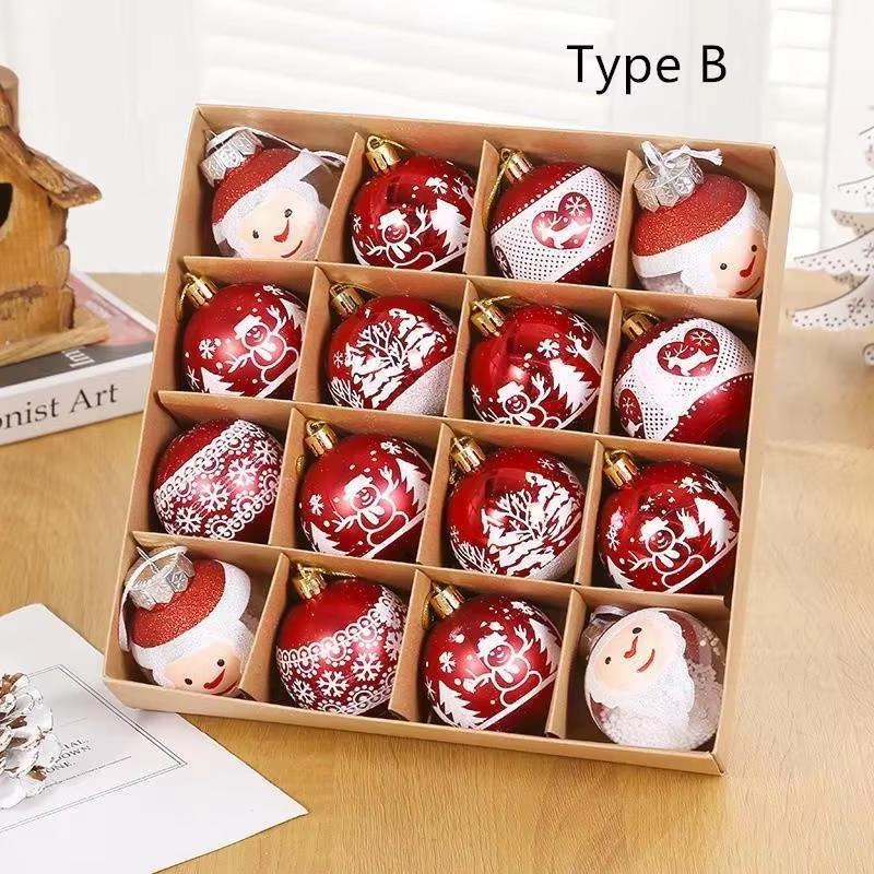 Bolas de Navidad personalizadas 6cm – Set de 16 para pesca - imagen 4