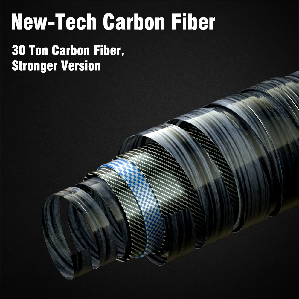 Caña de spinning UL Mifine Outrange – Fibra carbono 30T para trucha - imagen 5