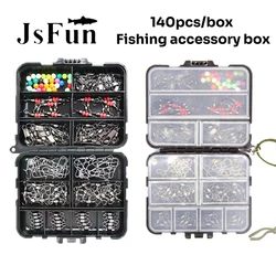 Piezas de Luya, accesorios de pesca, conjunto de equipo de pesca, conector giratorio cruzado, caja de Juego de pesca en roca, 140