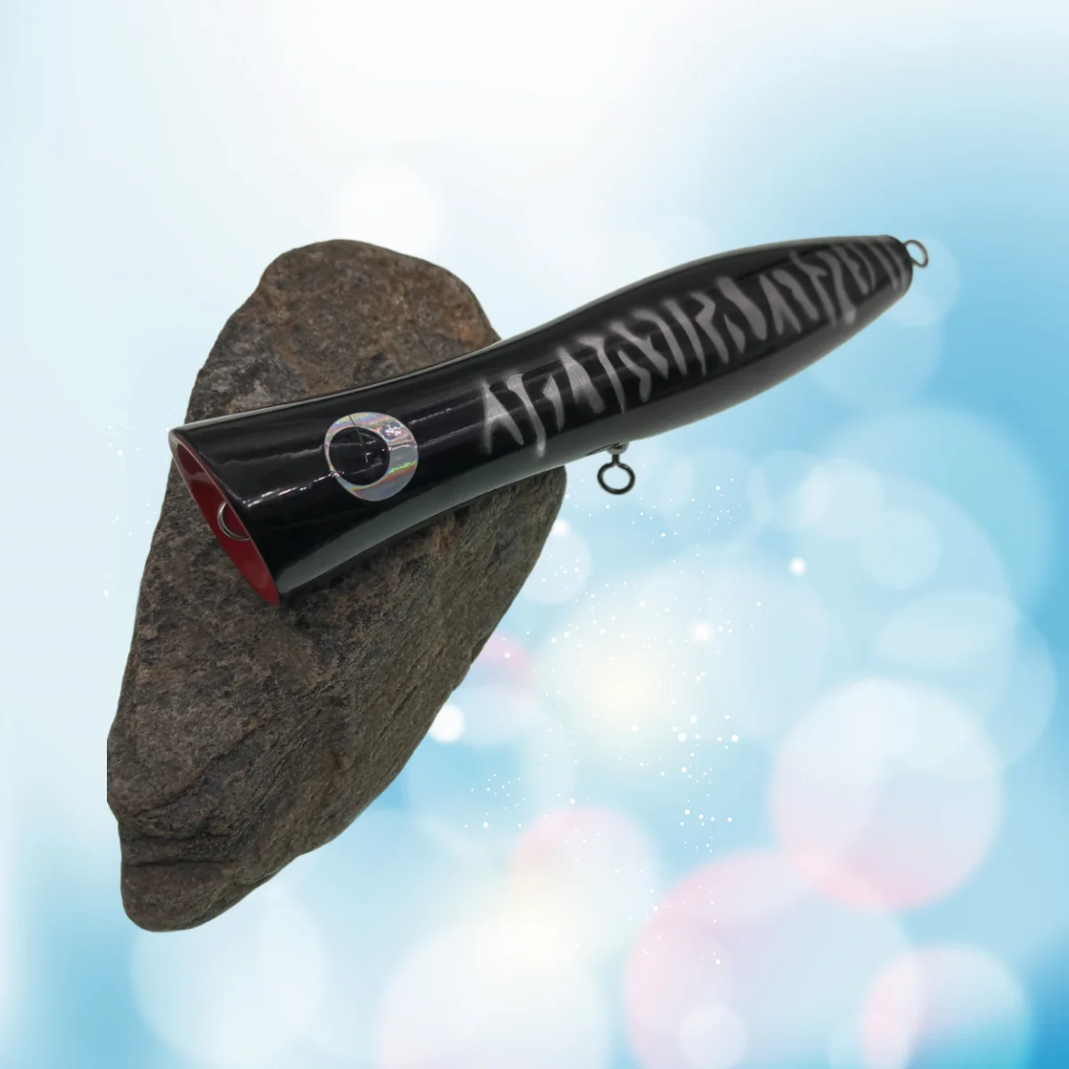 MUKUN Popper de superficie para pesca en agua salada — madera - imagen 5