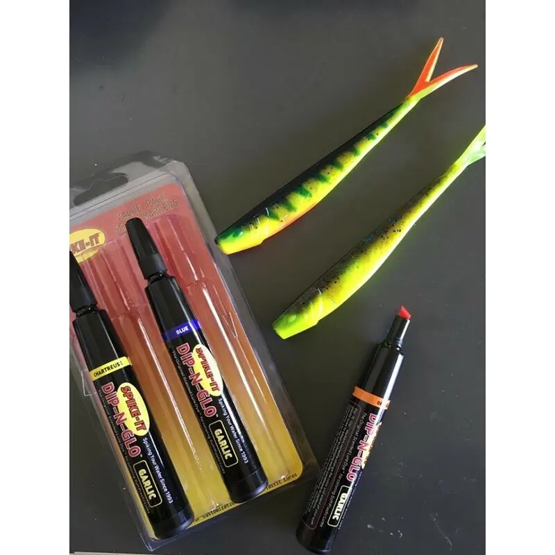 Pink-it cebo suave profesional Luya, pluma que cambia de Color, olor aditivo, perca competitiva, pesca, camarón, ajo - imagen 5