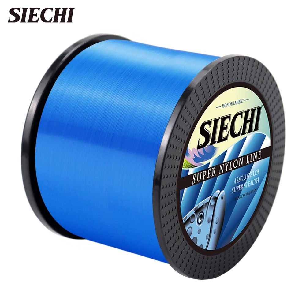 SIECHI-sedal de pesca con revestimiento de nailon, 500M, 1000M, señuelo líder, línea de fluorocarbono de 0,16-0,5mm, 4,4-28,6LB, accesorios de pesca japoneses - imagen 3