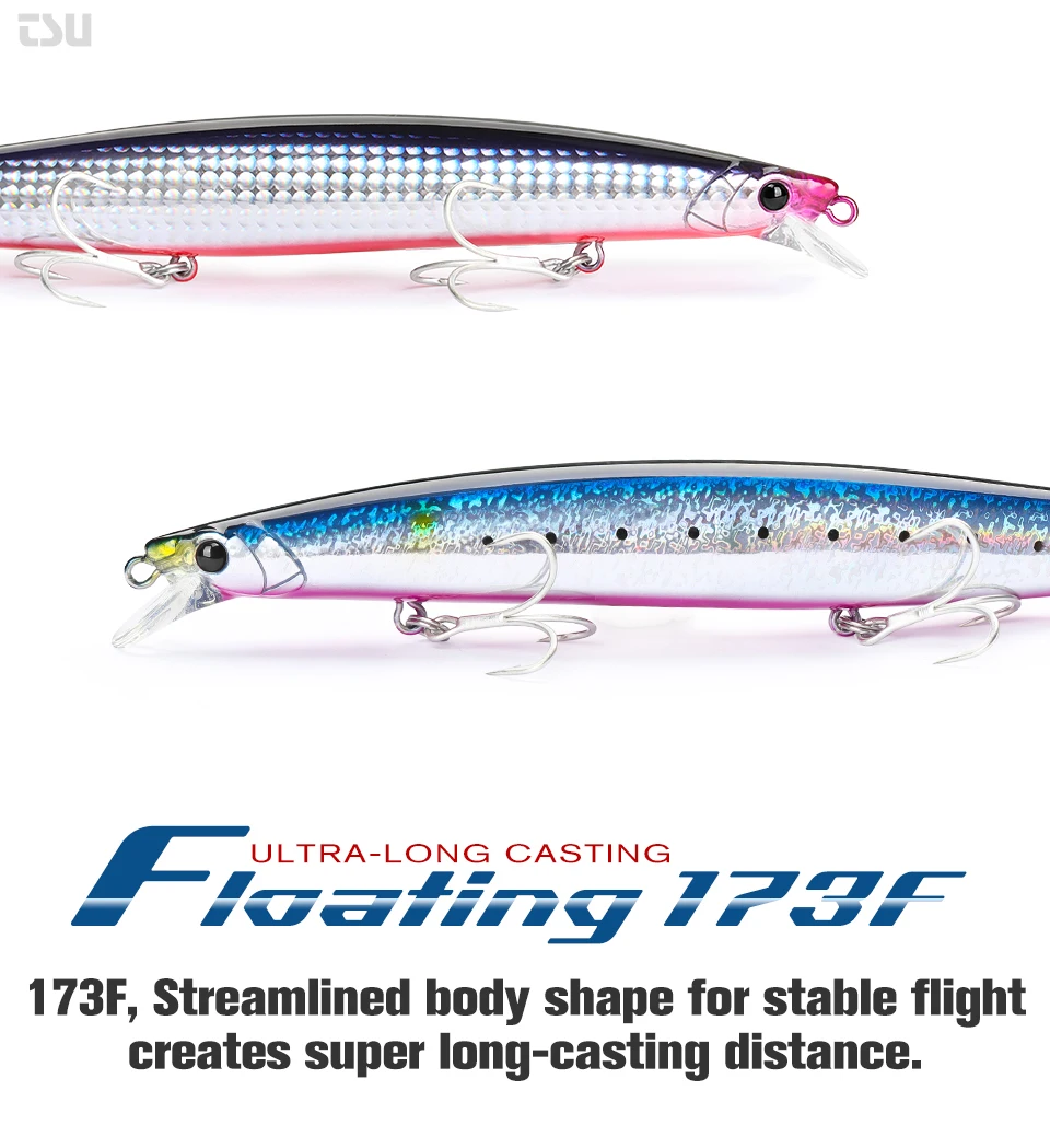 Todos los ángulos del señuelo Stinger 173F