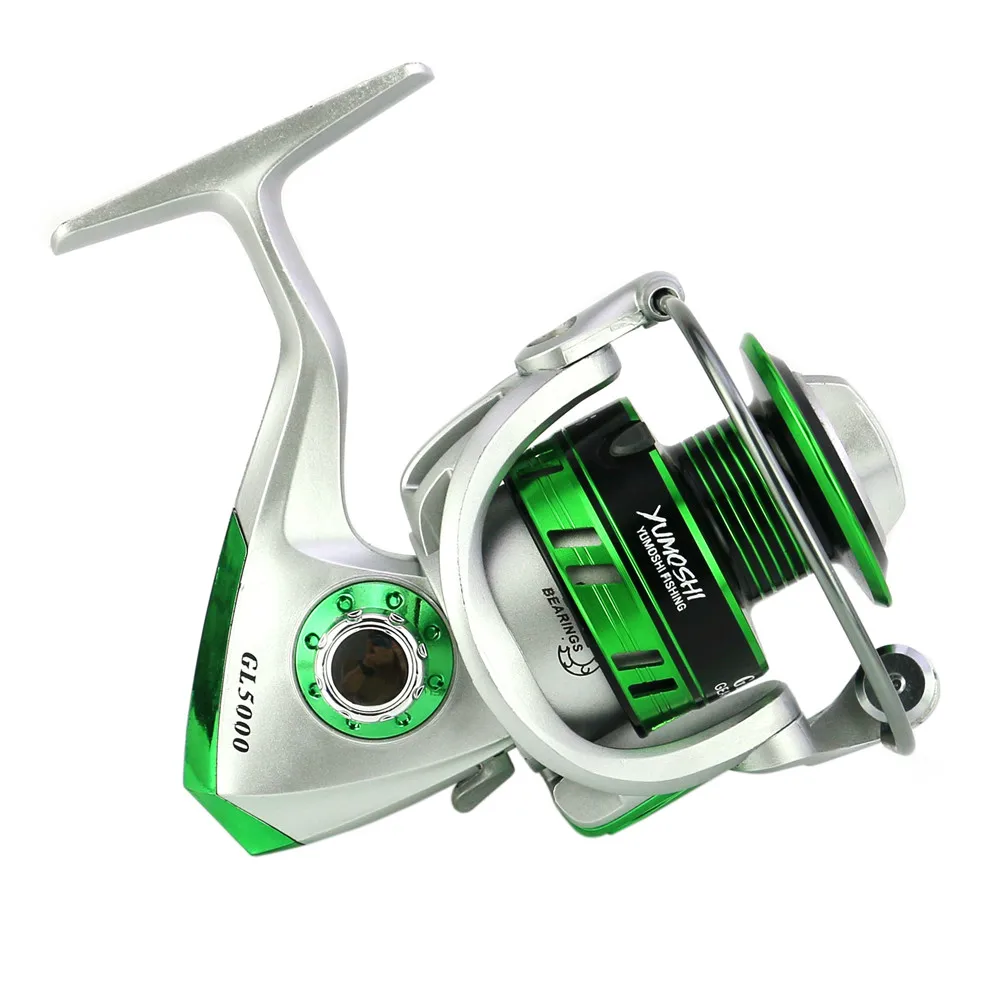 Carrete Spinning ALASICKA GL1000-7000 – Bobina metálica 12 rodamientos - imagen 4