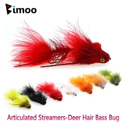 Serpentina articulada Bimoo – Senuelo fly para lubina, lucio y trucha