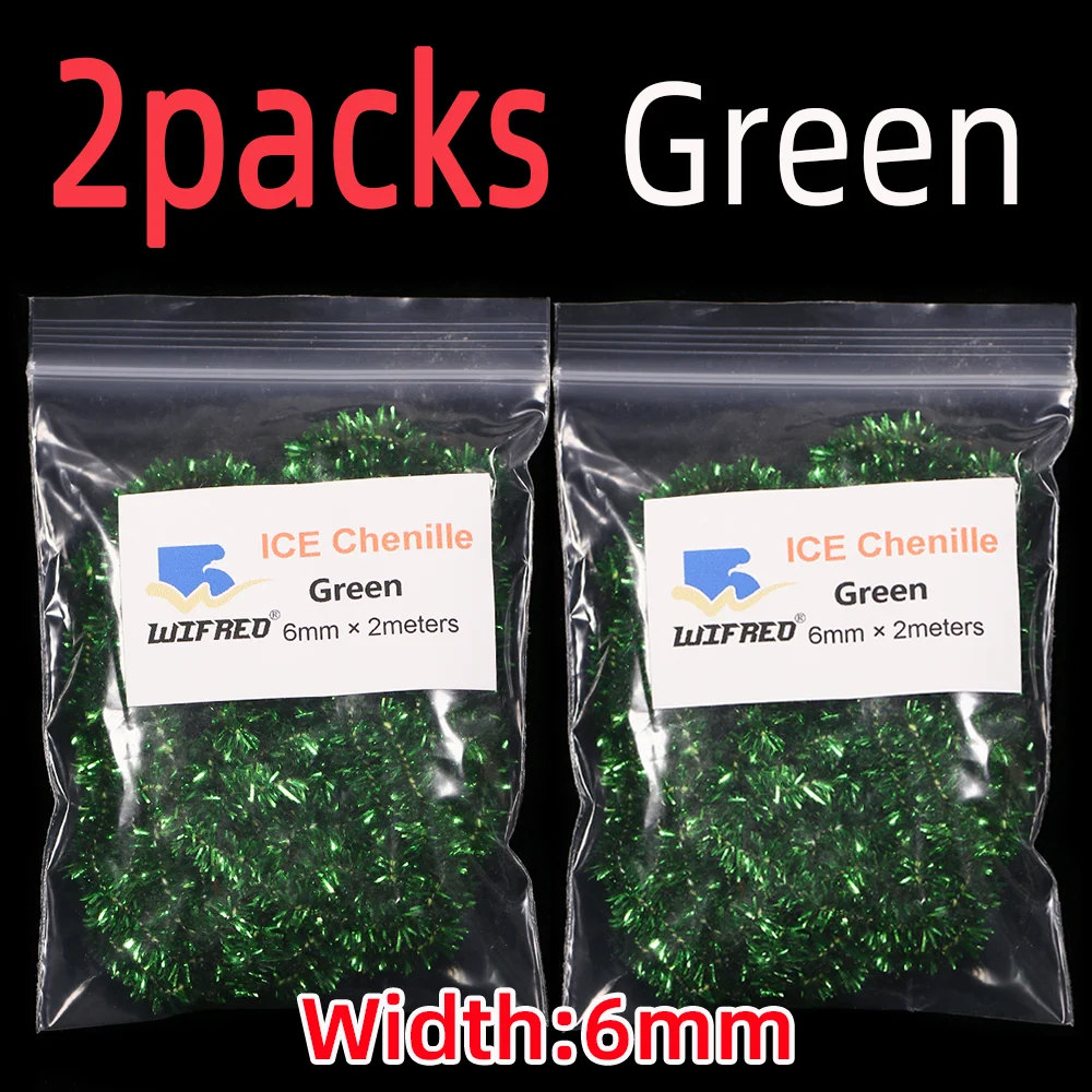 2packs Green 6mm