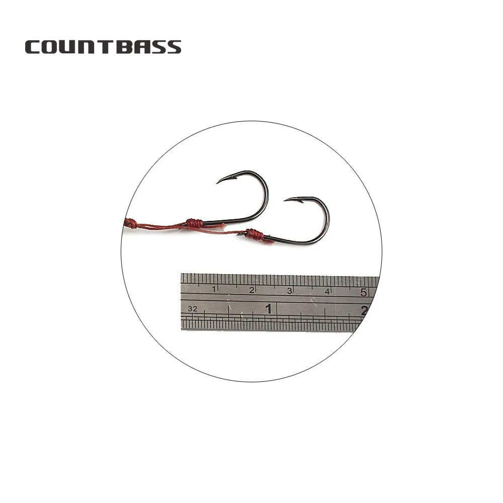 Plantilla Countbass Inchiku con anzuelo de asistencia, señuelos de goma salada para pesca, pargo de barco con fondo de bala, 100g, 3,5oz - imagen 3