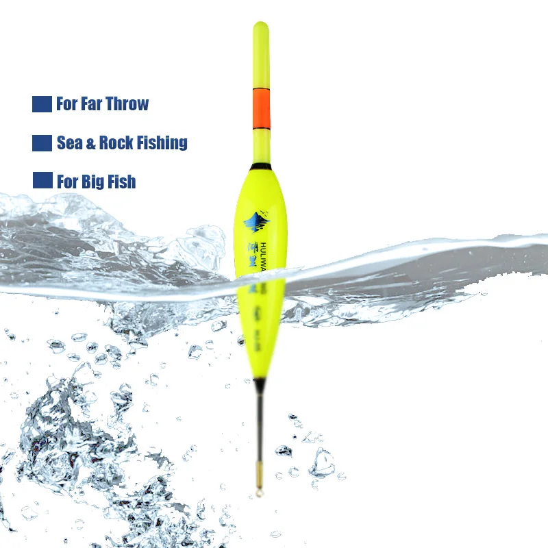 HLJFISHING-flotador de pesca nocturno, 1 unidad, LED luminoso, caña de pescar - imagen 4