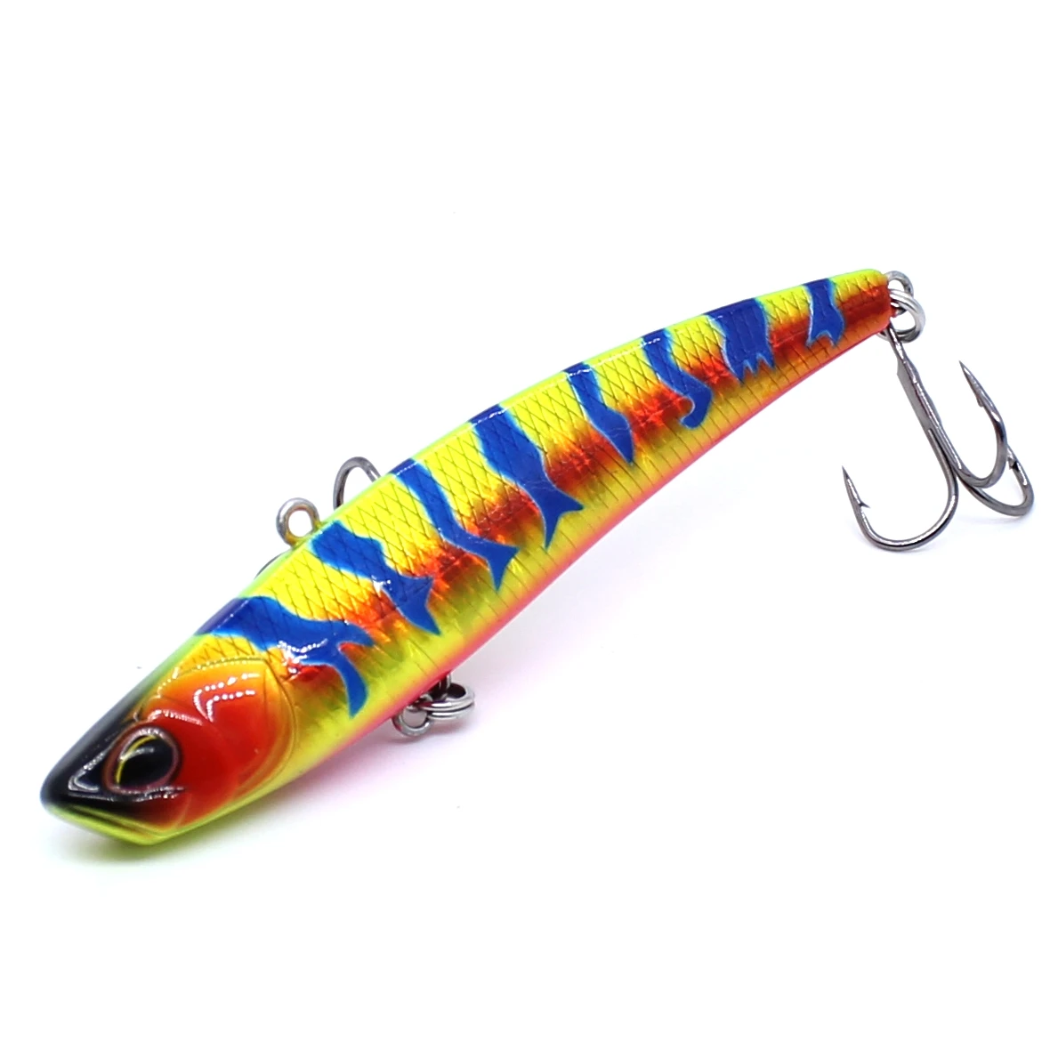 Señuelo VIB AOCLU 80mm Wobbler hundible con anzuelos VMC para lubina - imagen 4
