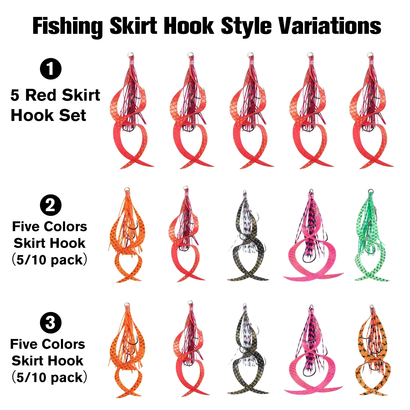 Goture-Juego de Señuelos de Pesca de camarones realistas, cebo suave brillante de agua salada/dulce con anzuelo para trucha, lubina, salmón y Lucio, 5-10 Uds.