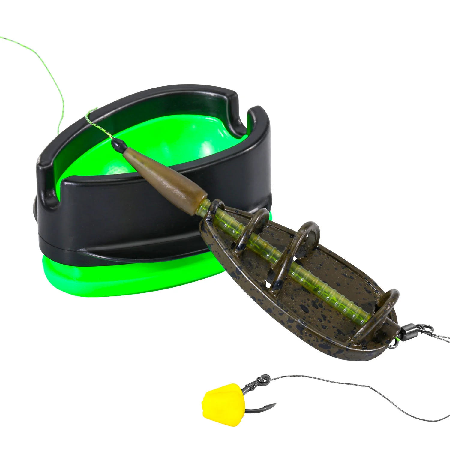 Kit alimentador de carpa Sougayilang molde lanzador - imagen 2