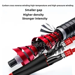 Mini caña de mar ultracorta de fibra de carbono, caña de pescar ultralarga y larga, caña de pescar portátil de alta calidad de 1,5 m-2,4 m para uso en mar y en carretera