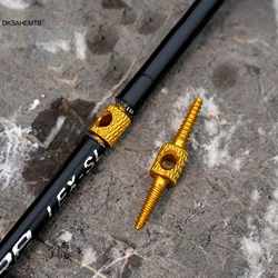 Conector aluminio para freno transmisión tubo línea bicicleta montaña