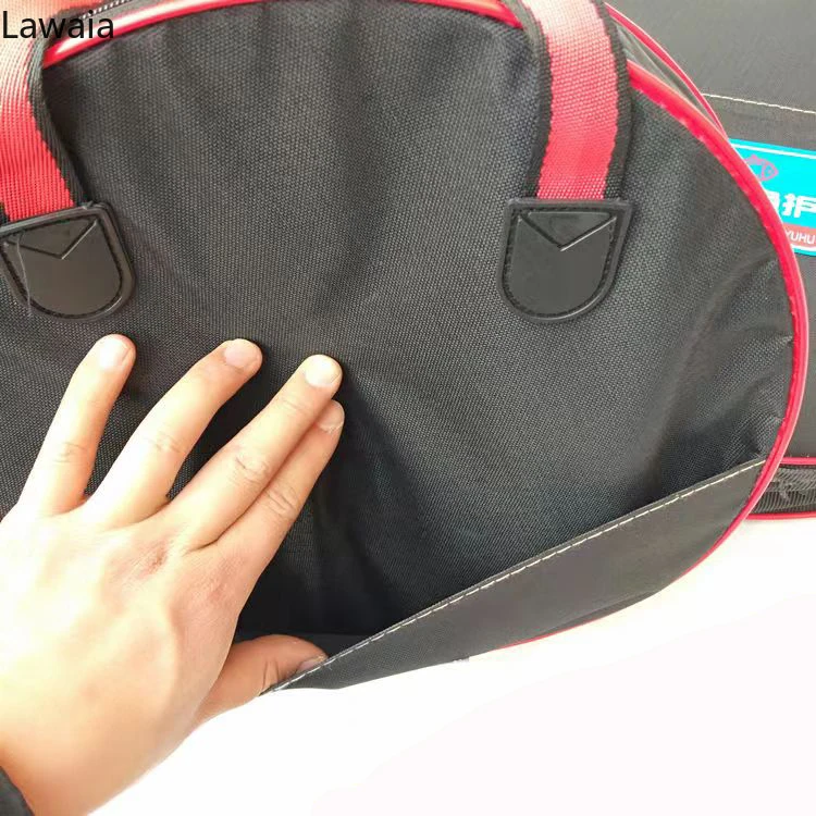 Lawaia-Bolsa de pesca de una capa, bolsa de embalaje de redes redondas, equipo de pesca, bolsa de red de lona para aparejos de pesca al aire libre, novedad de 2023 - imagen 5