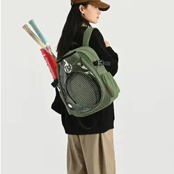 Mochila para raquetas con bolsillo de zapatos, impermeable