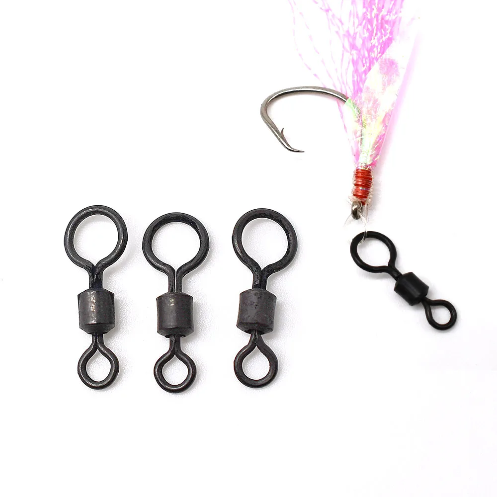 MNFT Terminal ojo grande para carpa Aparejos giratorios negro mate - imagen 4